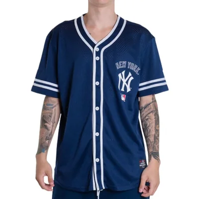 Playera Baseball MLB Diamond Elite New York Yankees Azul Ho
