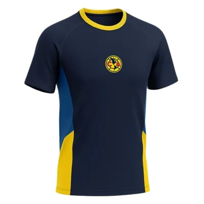 Playera Soccer Club America Warm Up Azul Hombre CAAJS525201N