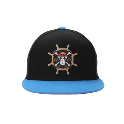 Gorra Snapback One Piece de Bioworld Negra para Adultos