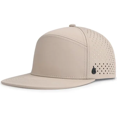 Gorra AOPREL de Ala Plana Ajustable Caqui Resistente al Agua