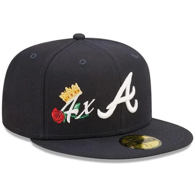 GORRA New Era 7 3/4 Azul Marino 4x Campeón de la Serie Mundial