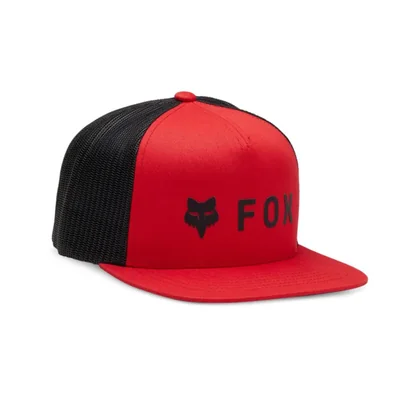 Gorra Fox Racing Absolute Malla Rojo Fuego Talla Única