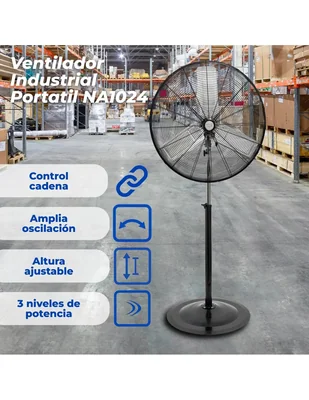 Ventilador de pedestal No velocidades