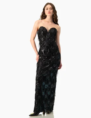 Vestido Maxi Fiesta IVONNE COUTURE Couture para mujer