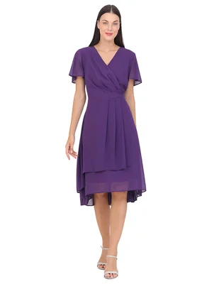 Vestido midi formal para mujer