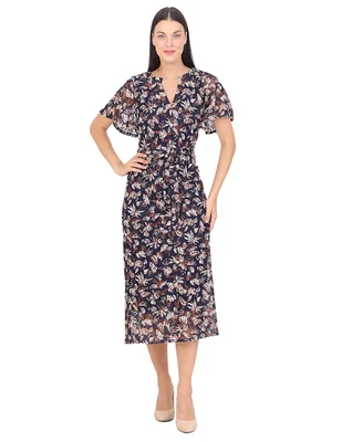 Vestido a la rodilla casual r de la p para mujer