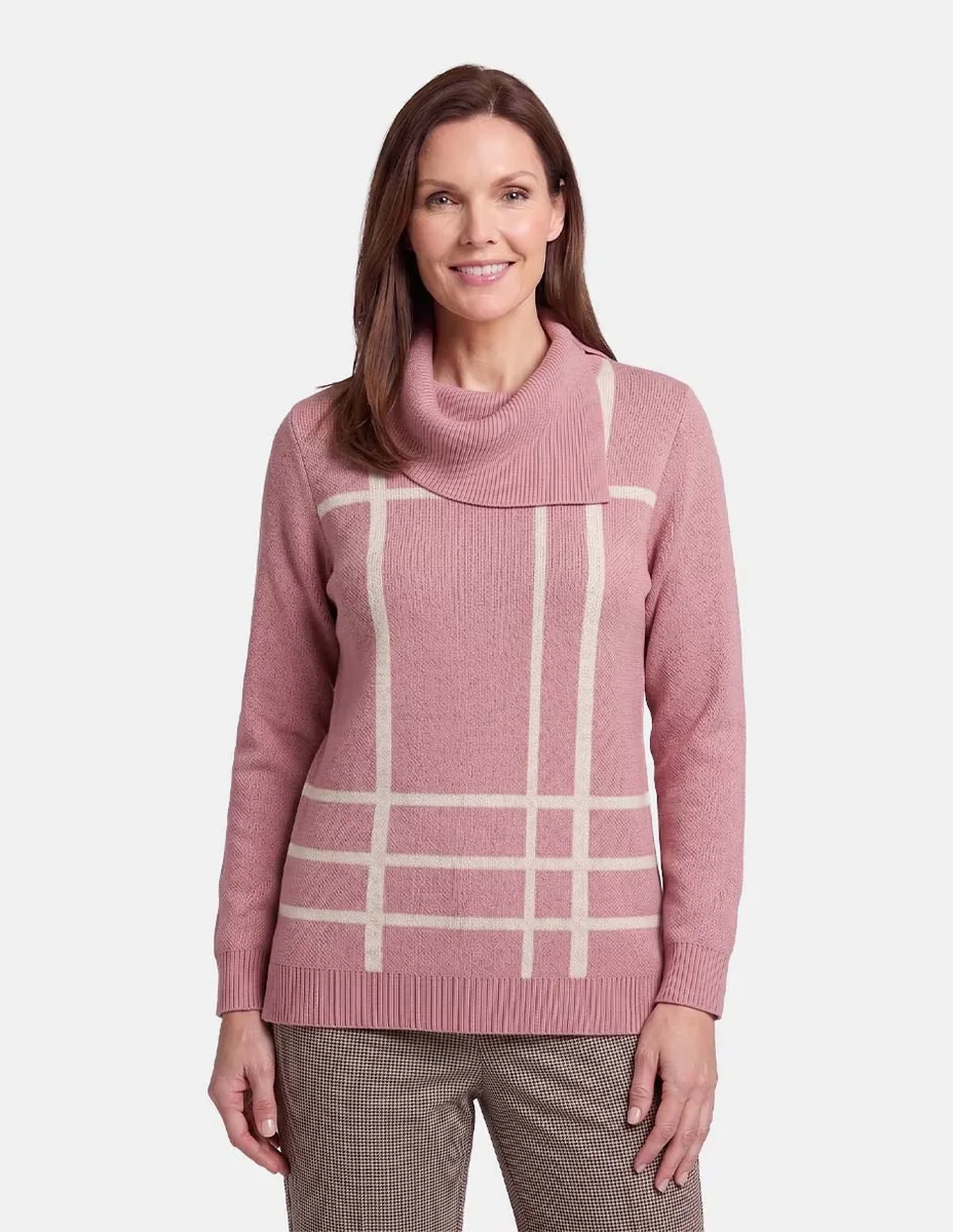 Blusa túnica eilis manga larga para mujer