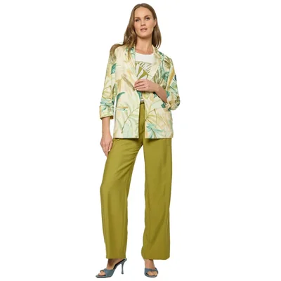 Saco Estampada con Solapa Foley's para Mujer