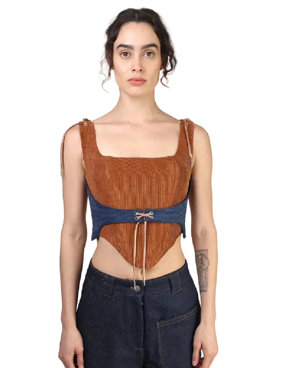 Blusa manga Sin Manga para mujer