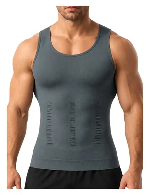Camiseta tipo faja con compresión Alta para