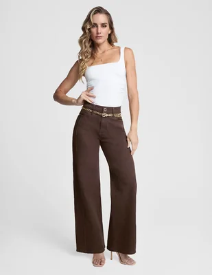 Jeans wide leg para mujer