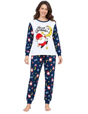 Conjunto pijama Santa Claus para mujer