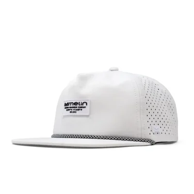 Gorra melin Coronado Brick Hydro Blanca Resistente al Agua