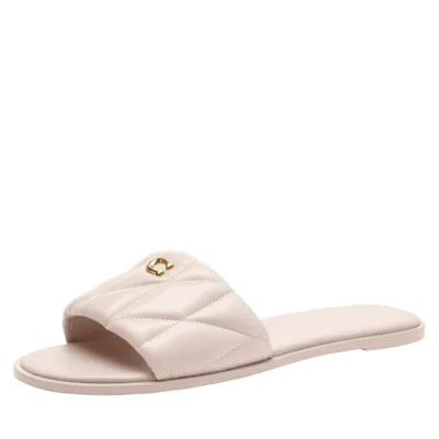 Sandalia Coach Holly Plataforma 5.5 Carbón/Negro