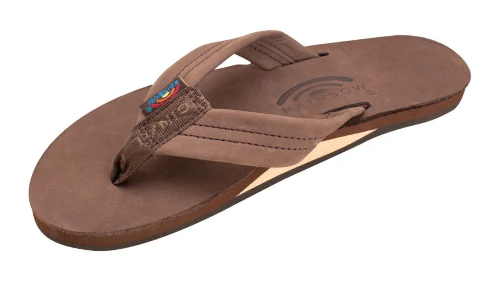 Sandalia Rainbow Talla Extragrande (22-24 cm) Cuero Espresso