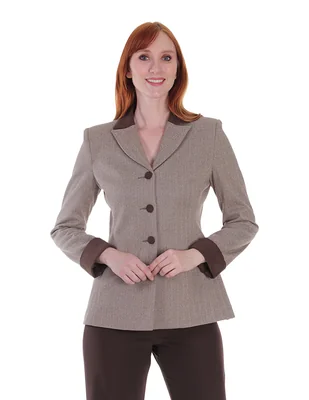 Saco sastreado formal para mujer