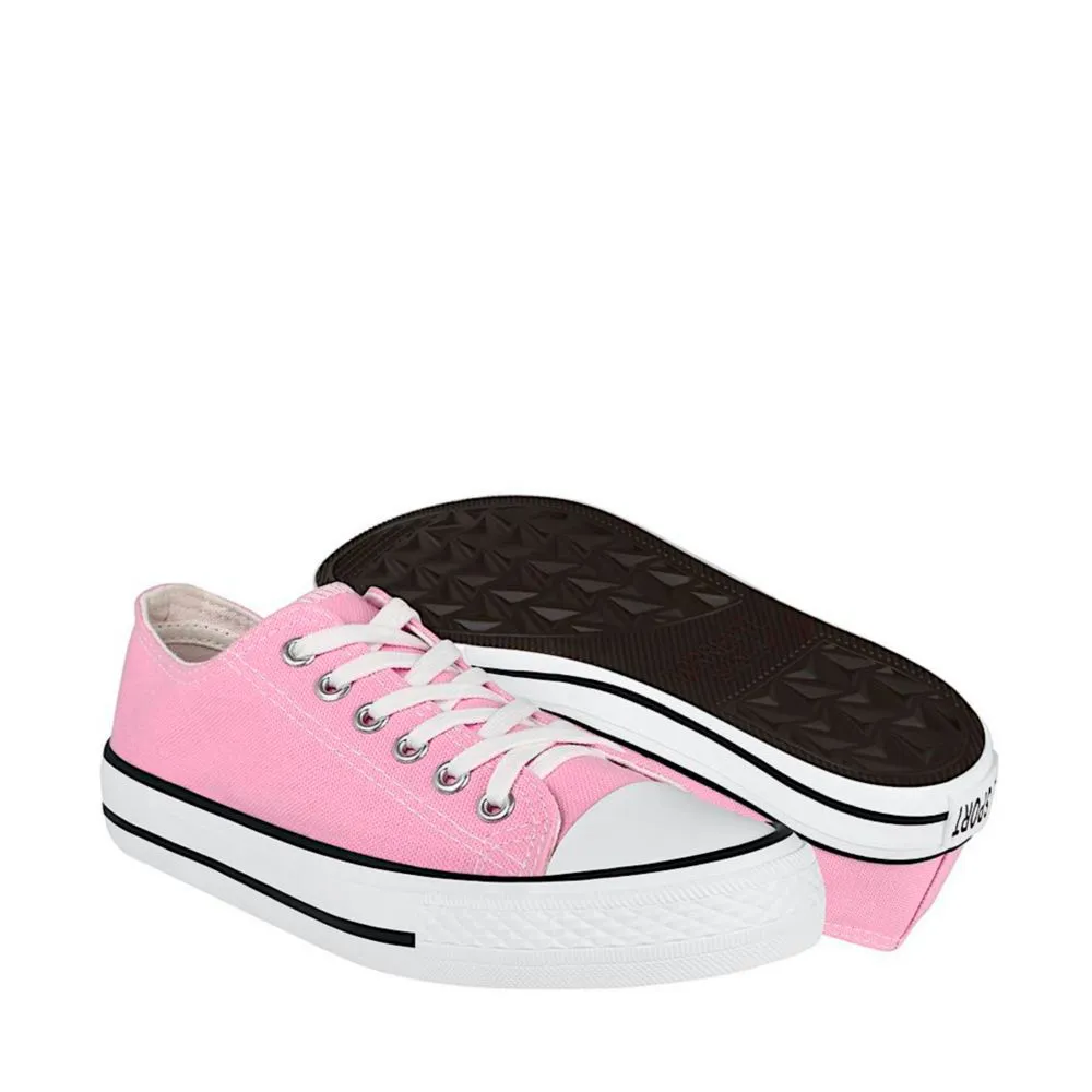 TENIS DAMA TORRENTE 04 TEXTIL ROSA