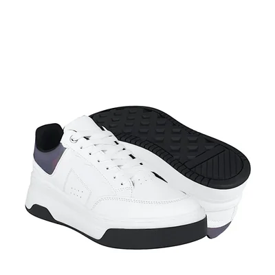 TENIS CASUALES DAMA STYLO 200 SIMIPIEL BLANCO