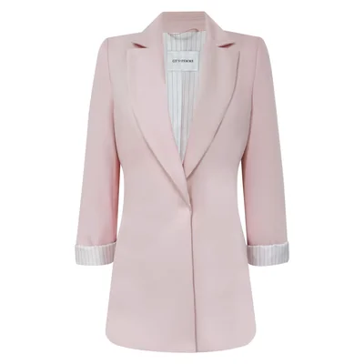 Saco Estructurado en Rosa Cuarzo City Femme para Mujer