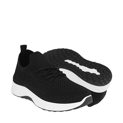 TENIS CASUALES DAMA VIA URBANA H6662202 TEXTIL NEGRO