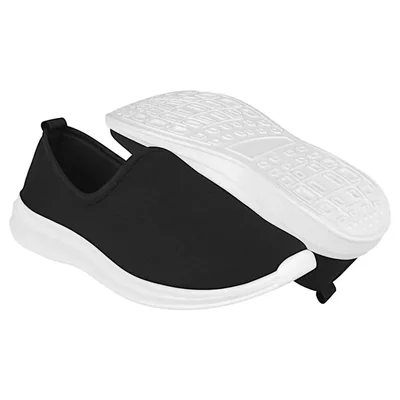 TENIS CASUALES DAMA STYLO 309 TEXTIL NEGRO