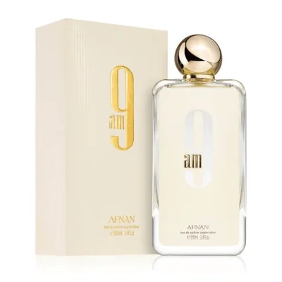 AFNAN - Perfume 9AM para Mujer EDP 100ML - Fragancia Feminina Fresca y Elegante