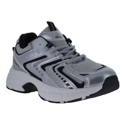 Tenis urbanos para dama color Silver Atok 24pbf016 23