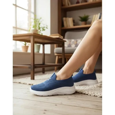 Tenis next & co dama tejido slip on 1250380