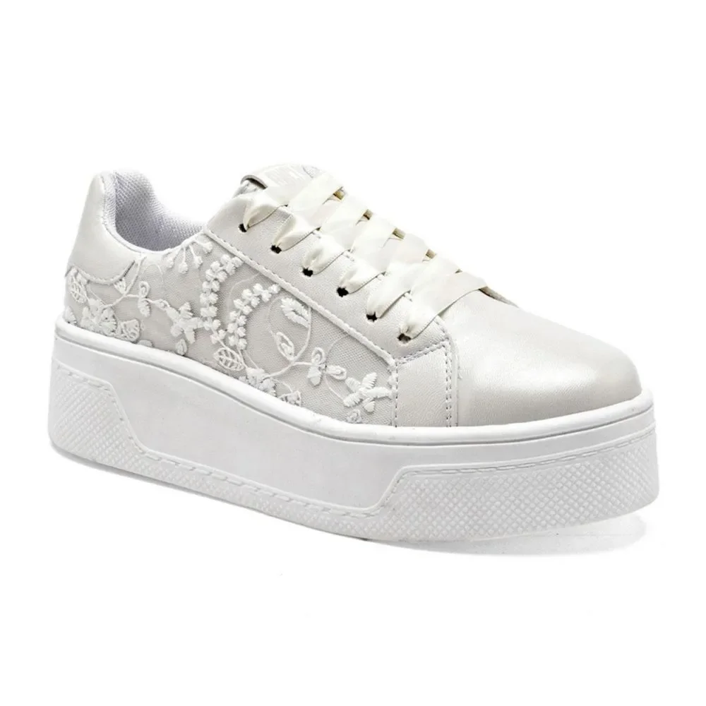 Been Class tenis para mujer blanco cod 147527-E