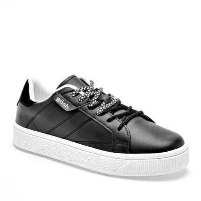 Gösh tenis flat para mujer negro cod 140433-E