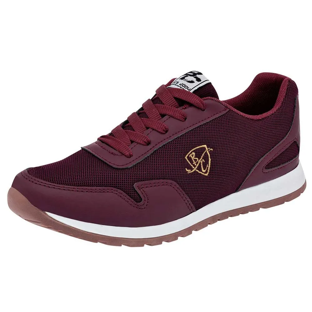 Been Class Tenis urbano para mujer vino, código 90232-1