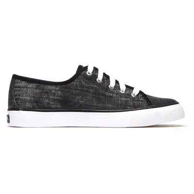 Tenis Sperry Mujer Negro Seacoast Ripstop Canvas Sts97641