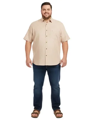 Camisa casual manga corta para hombre