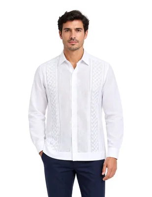 Guayabera manga Larga para Hombre