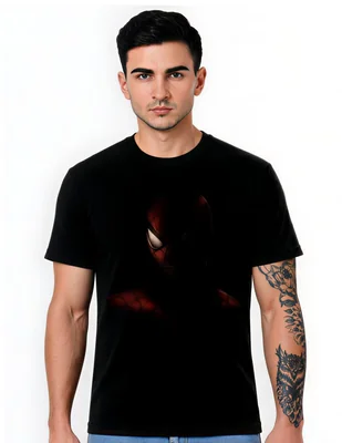Set playera/Playera spider cuello Redondo para hombre
