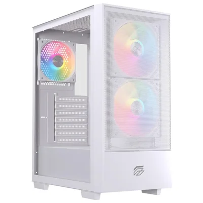 Einarex P100 Gabinete para Computadora RGB Blanco