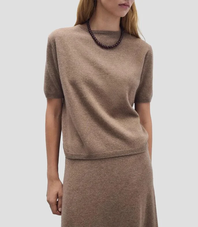 Suéter cuello redondo Mujer