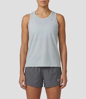 Tank para entrenamiento cuello redondo sin mangas con microdiseños Mujer