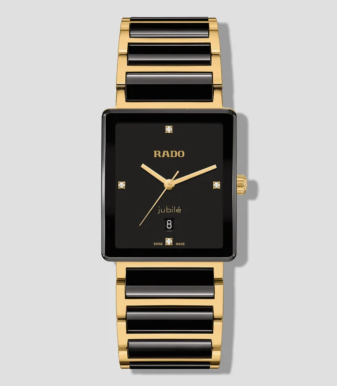 Reloj Unisex Integral Diamonds casual, Negro