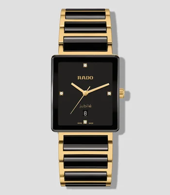 Reloj Unisex Integral Diamonds casual, Negro