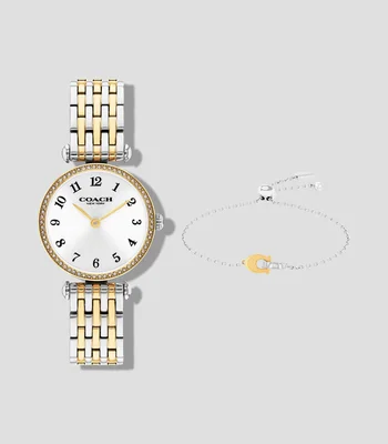 Reloj para mujer Casual Plateado Dorado