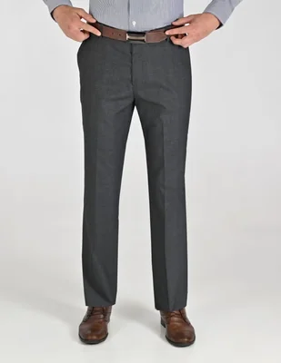 Pantalón Casual De vestir Slim Otoño Invierno de Poliéster y viscosa para hombre