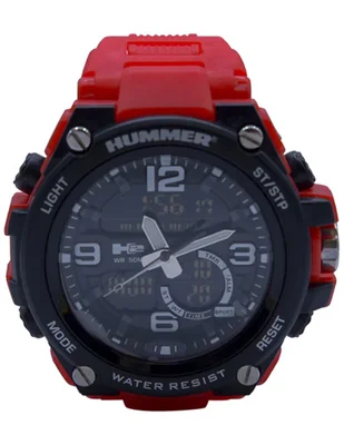 Reloj RELOJ para Hombre RELOJ HUMMER ROJO