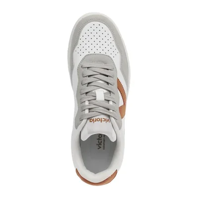 Tenis Victoria para Mujer Badajoz V Blanco Café
