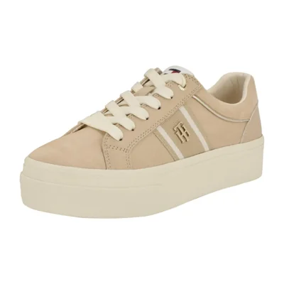 Zapatillas Tommy Hilfiger Badria2 Beige 5.5 (Mediana) para mujer