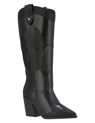 Bota abajo de la rodilla para mujer