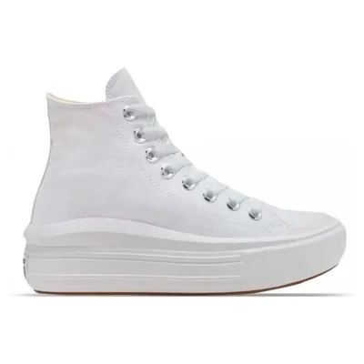 TENIS CONVERSE DE BOTA CHUCK TAYLOR MOVE 568498C BLANCO UNISEX