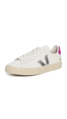 Zapatillas Veja Campo Blanco/Plateado/Ultravioleta 4US