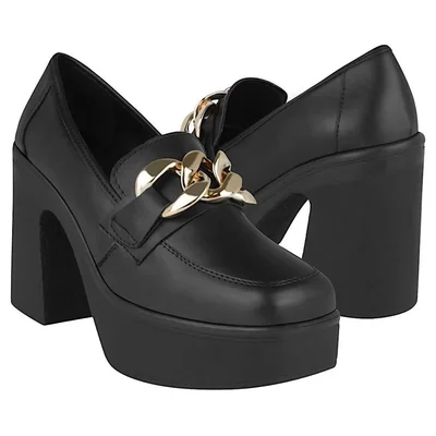 ZAPATOS DAMA STYLO 17308 SIMIPIEL NEGRO