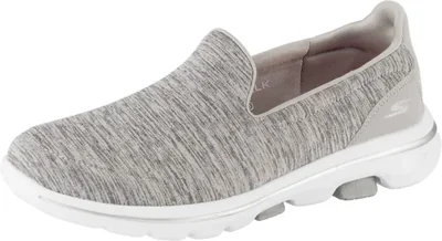 Zapatillas Skechers Go Walk 5 Honor para mujer color gris talla 10.5 de ancho